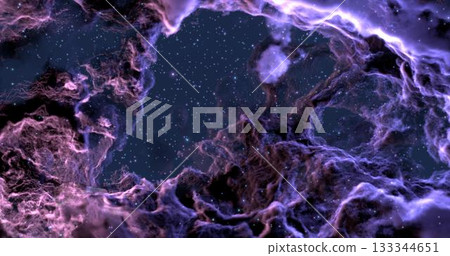 3d rendering. Space wallpaper and background. Universe with stars, constellations, galaxies, nebulae and gas and dust clouds 3d rendering. Space wallpaper and background. Universe with stars, constellations, galaxies, nebulae and gas and dust clouds 133344651