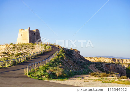 Mesa Roldan tower, Cabo de Gata, Spain 133344912