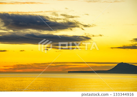 Sunrise over sea 133344916