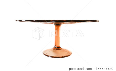 Orange crystal vase. Orange crystal vase. 133345320