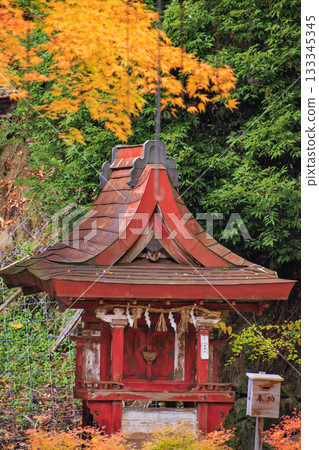 坦贊神社在秋葉盛開之時最為迷人。 133345345