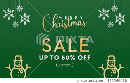 Christmas discount promo offers sale holiday seasonal banner. Modern Xmas banner design. Winter holidays social media poster. Merry Christmas and Happy New Year shopping promotion post Christmas discount promo offers sale holiday seasonal banner. Modern Xmas banner design. Winter holidays social media poster. Merry Christmas and Happy New Year shopping promotion post 133346486