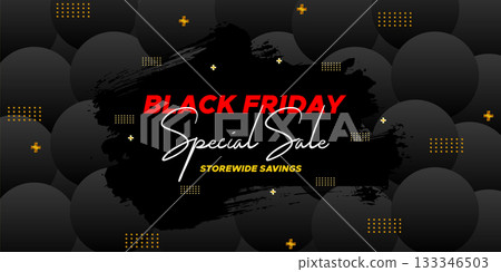 Black Friday Super Sale. black friday sale web banner. black friday sale post. super sale banner template design. big sale promotion discount sale banner. Design template for Black Friday sale banner 133346503