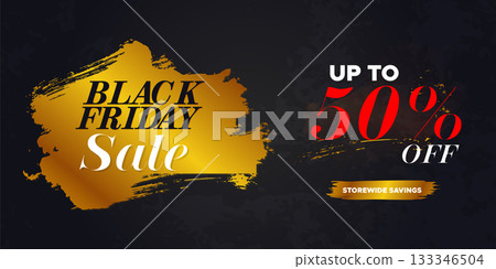 Black Friday Super Sale. black friday sale web banner. black friday sale post. super sale banner template design. big sale promotion discount sale banner. Design template for Black Friday sale banner 133346504