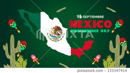 September 16 Mexico Independence Day Web Banner and Background. Mexican National Day Celebrations Banner With Mexico Flag For Social Media Cover ads, invitation card, backdrop, brochure, poster September 16 Mexico Independence Day Web Banner and Background. Mexican National Day Celebrations Banner With Mexico Flag For Social Media Cover ads, invitation card, backdrop, brochure, poster 133347414