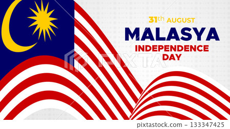 Malaysia Independence Day Web Banner and Background. Happy 31st August Malaysia National Day Celebration Banner With Malaysian Flag Template for Poster, Advertising Post, cover, Card, flyer, header Malaysia Independence Day Web Banner and Background. Happy 31st August Malaysia National Day Celebration Banner With Malaysian Flag Template for Poster, Advertising Post, cover, Card, flyer, header 133347425