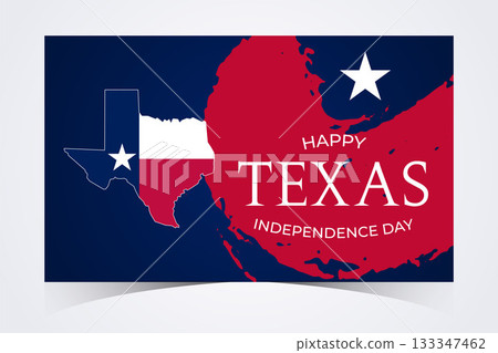 Texas Independence Day Banner. Happy Texas Independence Day March 2nd Background Template. Freedom Holiday Banner With Texas Flag Red and Blue Background for Website, Header, Cover, invitation card Texas Independence Day Banner. Happy Texas Independence Day March 2nd Background Template. Freedom Holiday Banner With Texas Flag Red and Blue Background for Website, Header, Cover, invitation card 133347462