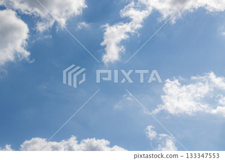 Refreshing blue sky and white clouds Refreshing blue sky and white clouds 133347553