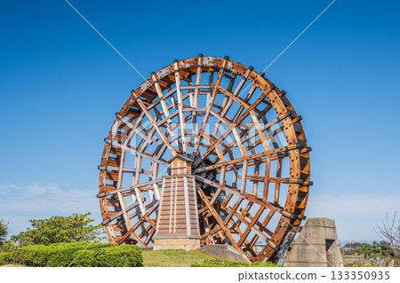 滋賀縣東近江市伊波湖能登川水車 133350935