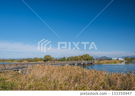 Lake Iba, Daido River, Higashiomi City, Shiga Prefecture Lake Iba, Daido River, Higashiomi City, Shiga Prefecture 133350947