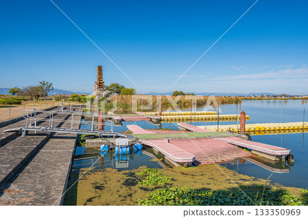Notogawa Waterwheel, Lake Iba, Higashiomi City, Shiga Prefecture 133350969