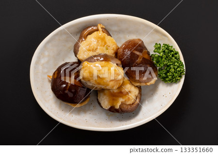 Shiitake mushroom meatballs 133351660