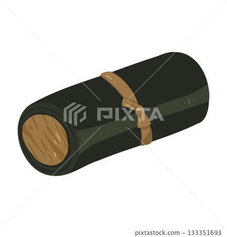Illustration of konbumaki (horizontal) Illustration of konbumaki (horizontal) 133351693