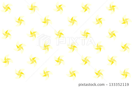 黃色風車背景插圖 黃色風車背景插圖 133352119