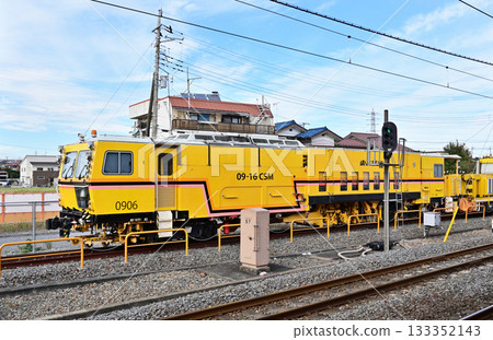 Railway: Tobu Noda Line Maintenance Vehicle Multiple Tamper 09-16 CSM 0906 133352143