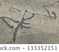 Artistic road crack repair pattern 4 133352151