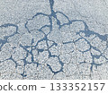 Artistic road crack repair pattern 133352157