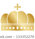 Gold Crown Icon 133352270