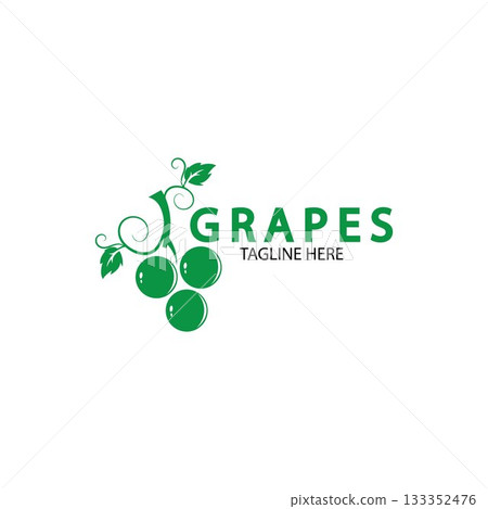 Grapes vector icon illustration design Grapes vector icon illustration design 133352476