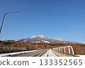 Snowy scenery, Mount Myoko, Niigata Prefecture, Autumn leaves 133352565