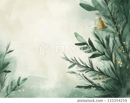 美麗的聖誕節背景素材 133354259