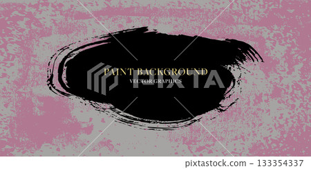 抽象繪畫背景 | 筆觸橫幅 133354337