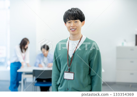 Business person working in the office 133354369