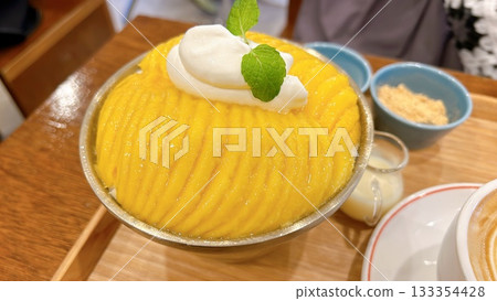 韓國芒果冰沙 133354428