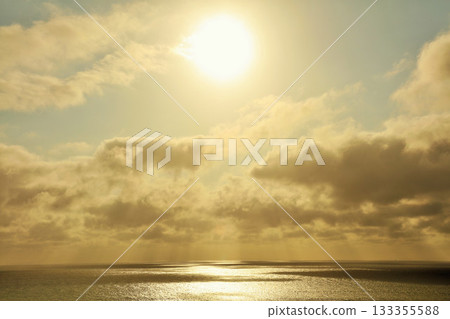 北海道海洋與天使階梯 133355588