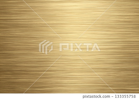 奢華金色髮絲紋理背景 - 精緻閃亮的金屬材質 133355758
