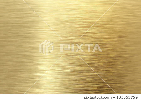 Luxury gold hairline texture background - sophisticated and shiny metallic material 133355759