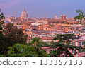 Rome skyline at sunrise, Italy 133357133