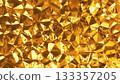 閃閃發光的金色寶石，玻璃般的背景紋理 133357205