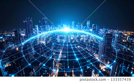 未來城市的全球通訊網絡 133357439