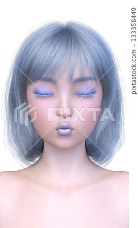 Close-up of a woman's face Close-up of a woman's face 133358449