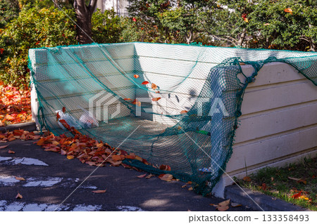 Residential garbage collection point for apartment complexes Residential garbage collection point for apartment complexes 133358493
