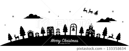 聖誕快樂頁腳插圖 133358634