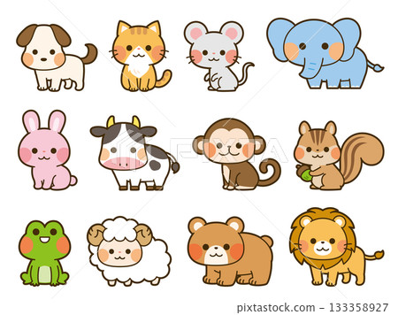可愛動物插畫集 1 133358927