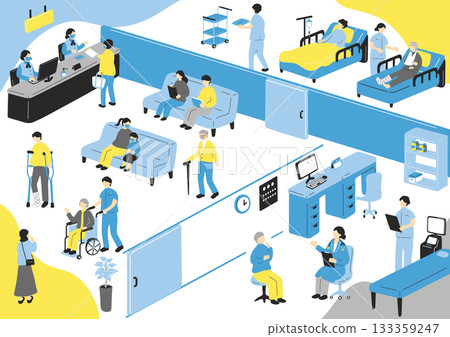 醫院的日常生活 醫院的日常生活 133359247