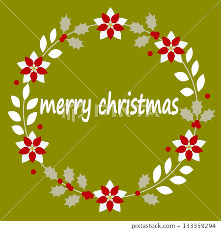 Merry Christmas Merry Christmas Christmas wreath Merry Christmas Merry Christmas Christmas wreath 133359294