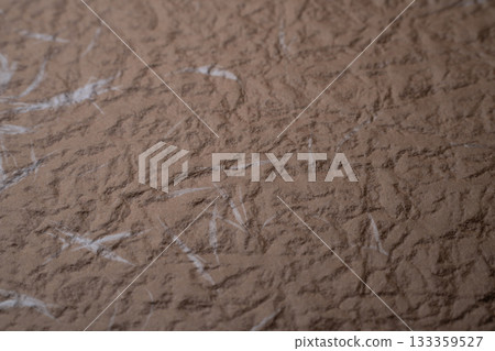 Brown Echizen washi paper texture background Brown Echizen washi paper texture background 133359527