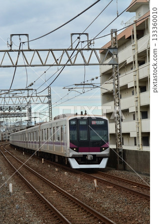 Railway: Tobu Isesaki Line, Tokyo Metro Interchange 08 Series 08-104F 133360010