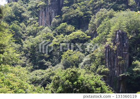 岡山縣總社市牧谷-美麗的夏季河流,國家指定風景名勝區 岡山縣總社市牧谷-美麗的夏季河流,國家指定風景名勝區 133360119