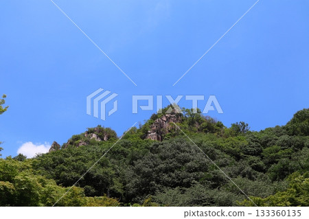 Makitani, Soja City, Okayama Prefecture - A gorgeous summer river, a nationally designated scenic spot Makitani, Soja City, Okayama Prefecture - A gorgeous summer river, a nationally designated scenic spot 133360135