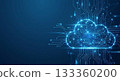 雲端運算和技術網路背景（伺服器和通訊影像） 133360200