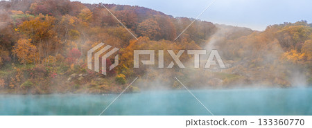 地獄沼池秋葉全景 [青森市，青森縣] 133360770