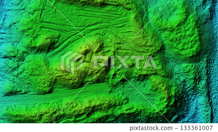 A map of natural shades with a unique combination of green forests, blue lakes and brown hills. The color spectrum reflects the geography of the territory bright accents help to distinguish the A map of natural shades with a unique combination of green forests, blue lakes and brown hills. The color spectrum reflects the geography of the territory bright accents help to distinguish the 133361007