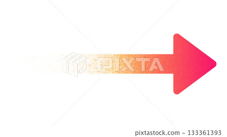 Noise gradient arrow illustration Noise gradient arrow illustration 133361393