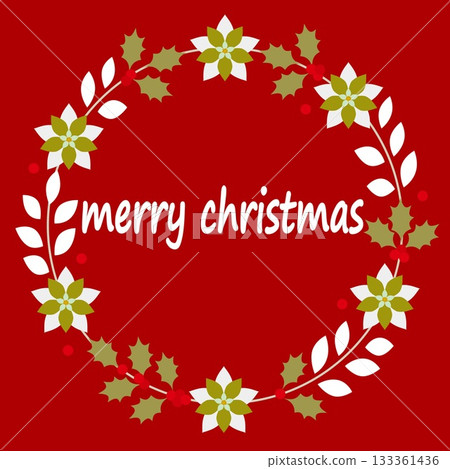 Merry Christmas Merry Christmas Christmas wreath Merry Christmas Merry Christmas Christmas wreath 133361436
