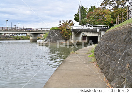 越谷散步：越谷市蒲生愛宕町舊藤助河岸 133361620
